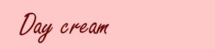 Day cream